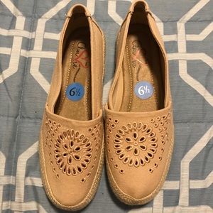 Mia Amore Fernanda Espadrille Flats SZ 6.5